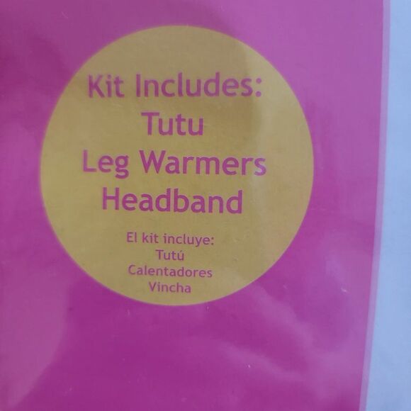 Birthday Kit Include Tutu Leg Warmers crown Headband 4 Piece set - Picture 12 of 13